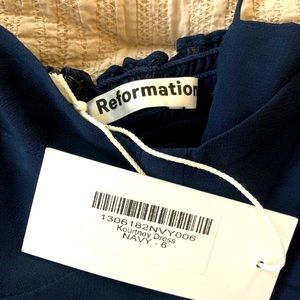 reformation “kourtney” dress